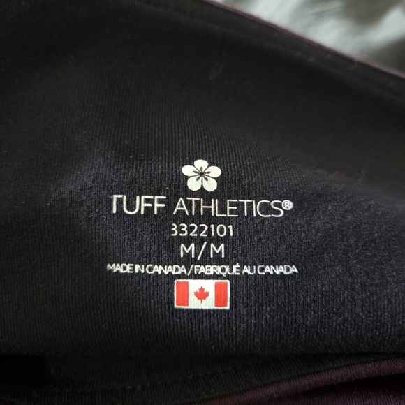 ⭐️Tuff Athletics Women's Track Pants Purple Size Med - Picture 5 of 5